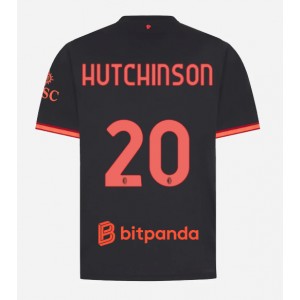 AC Milan Omari Hutchinson #20 Jalkapallovaatteet Kolmaspaita 2026-27 Lyhythihainen